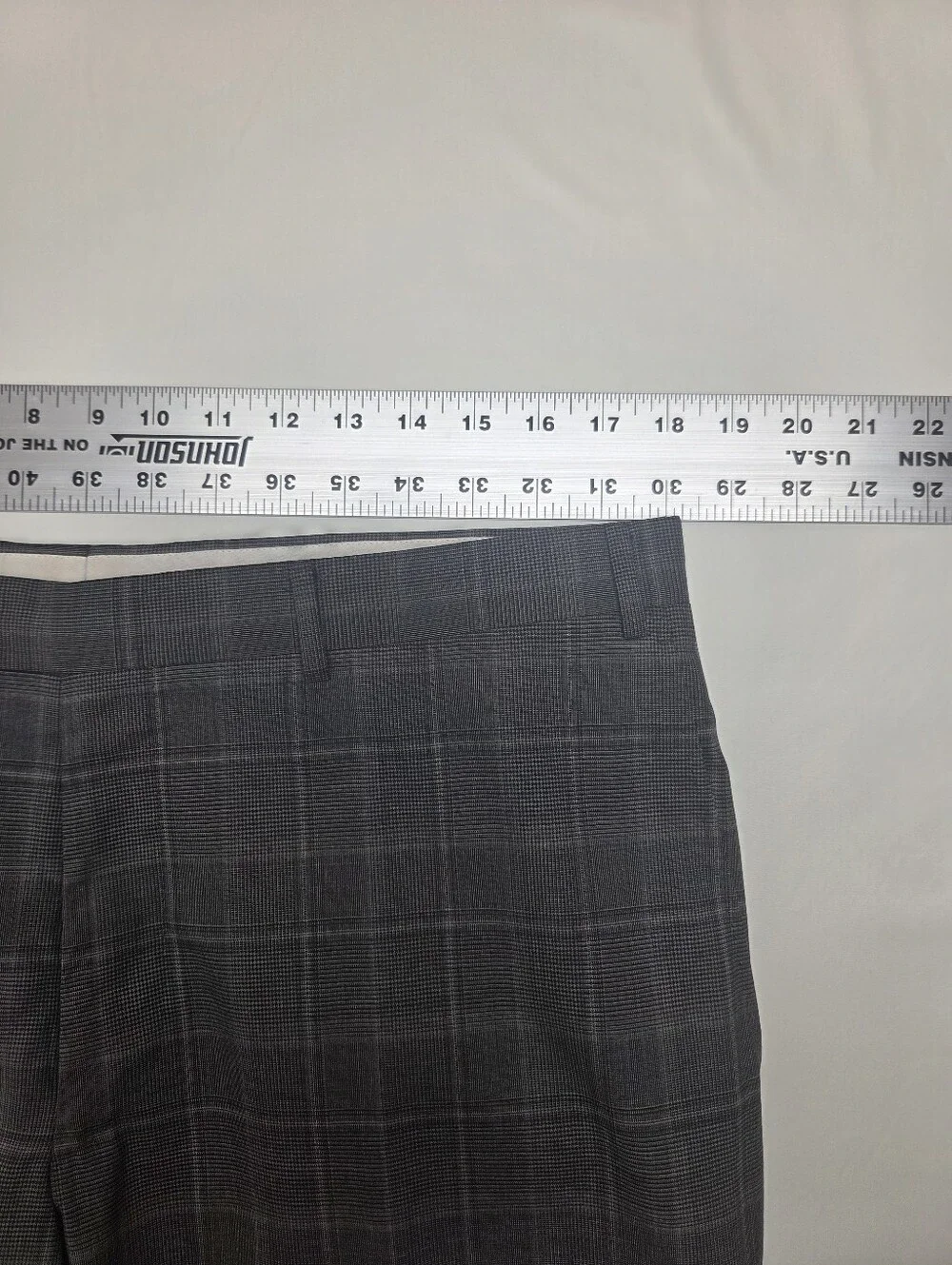 Canali 1934 Gray Glen Plaid 2-Piece Suit 42R(EU 56R) 36W Made in Italy 100% Wool